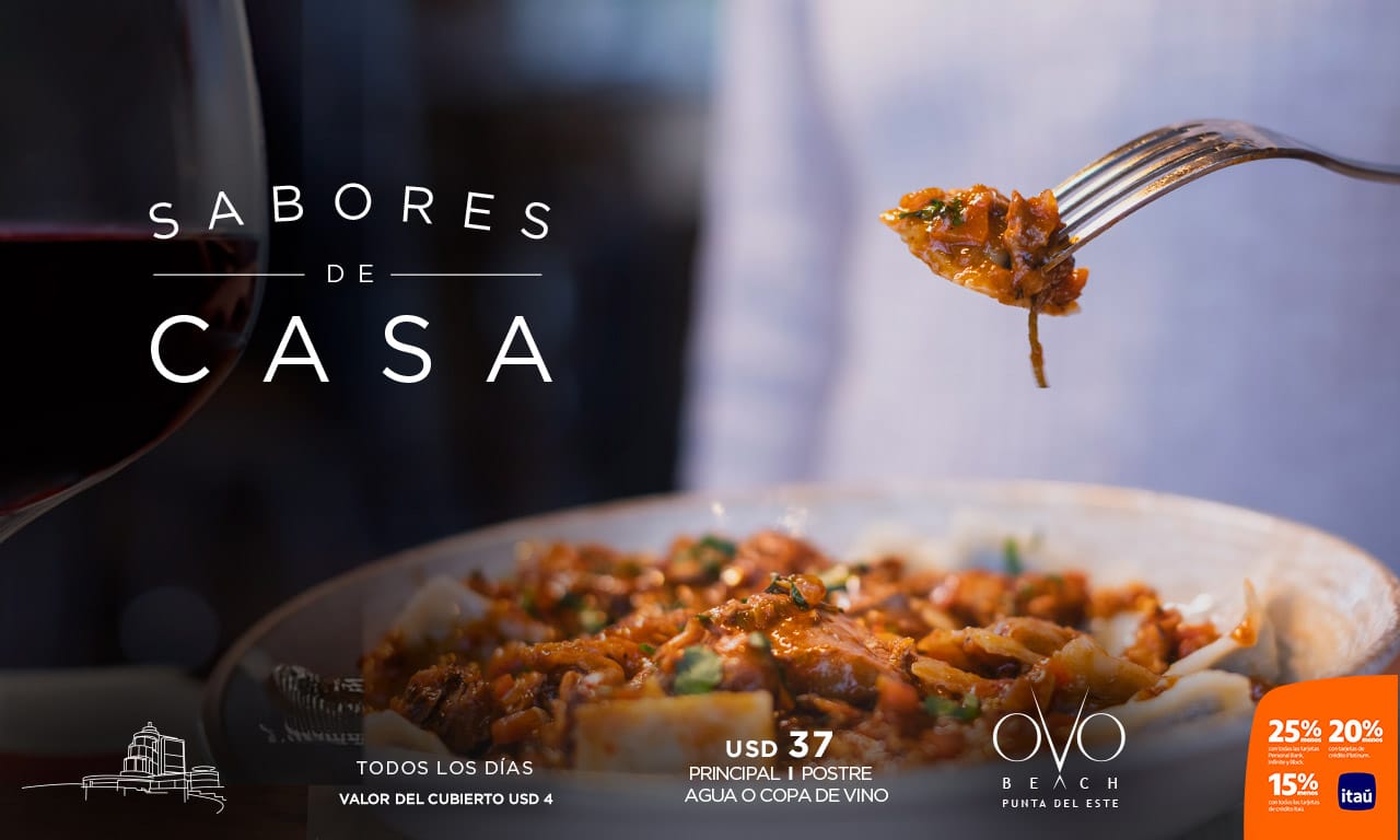 Sabores de casa – Ovo beach